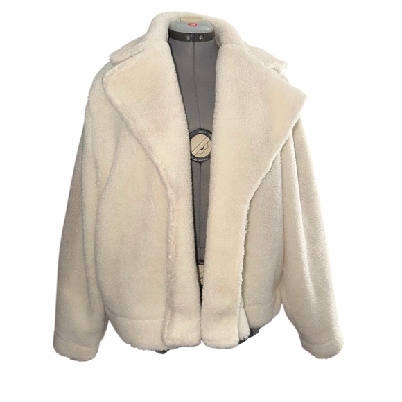 Banana Republic Sherpa Coat Size XL